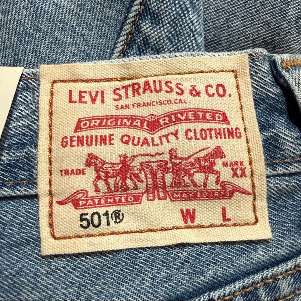 New men’s Levi’s 501 jeans